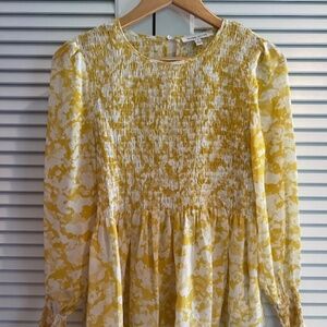 Rose + Olive Peplum Blouse
